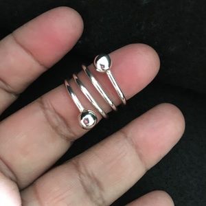 new women’s sterling 9.25 silver ring size 7.